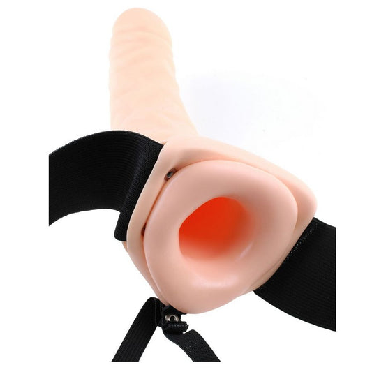 Fetish Fantasy Series 19 Cm Hollow Strap-On Natural | Niks.fi verkkokauppa