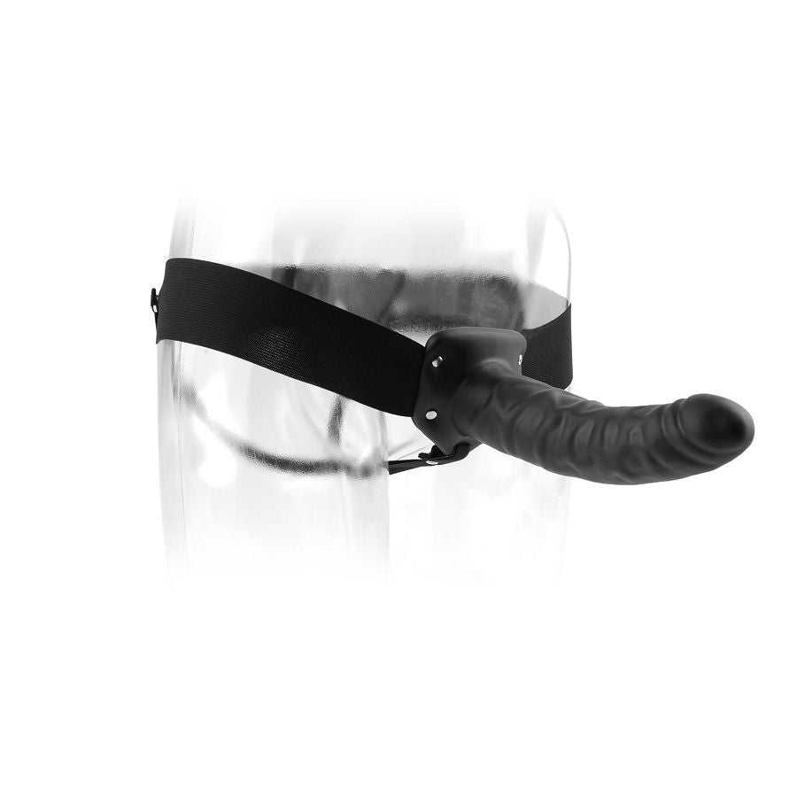 Fetish Fantasy Series 19 Cm Hollow Strap-On Black | Niks.fi verkkokauppa