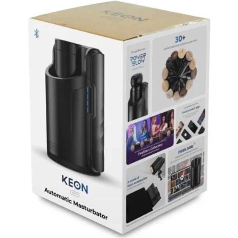 Keon Combo Set By Kiiroo + Feel Stroker Black | Niks.fi verkkokauppa