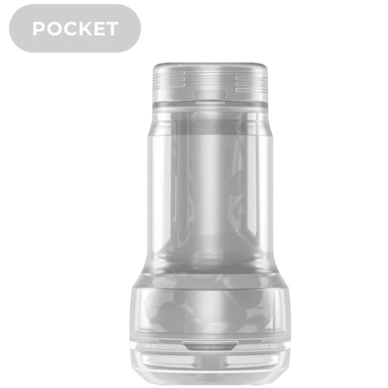 Feel Pocket Stroker Crystal By Kiiroo Transparent | Niks.fi verkkokauppa