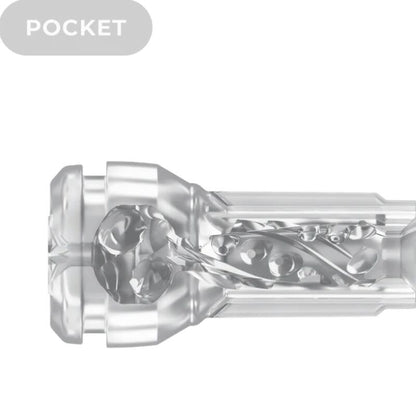Feel Pocket Stroker Crystal By Kiiroo Transparent | Niks.fi verkkokauppa
