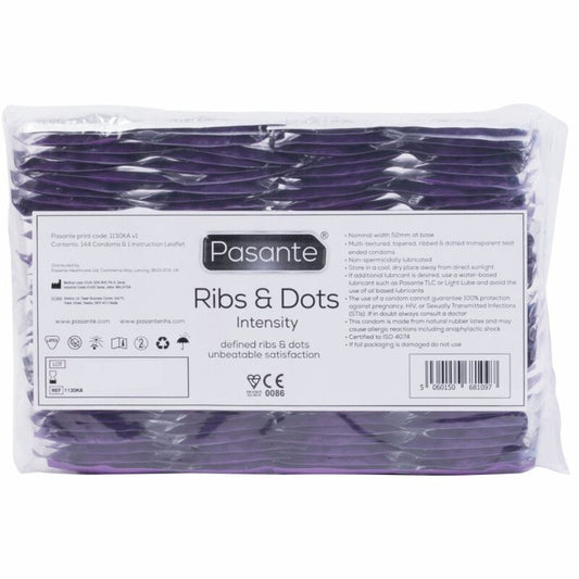 Intensity Bulk Multitextured Condoms 144 Units | Niks.fi verkkokauppa