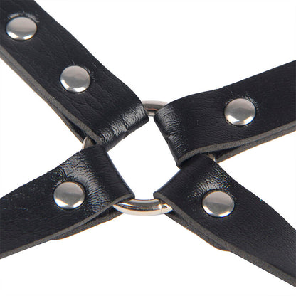 Subblime953690 Handcuffs With Bondage Belt Black One Size | Niks.fi verkkokauppa
