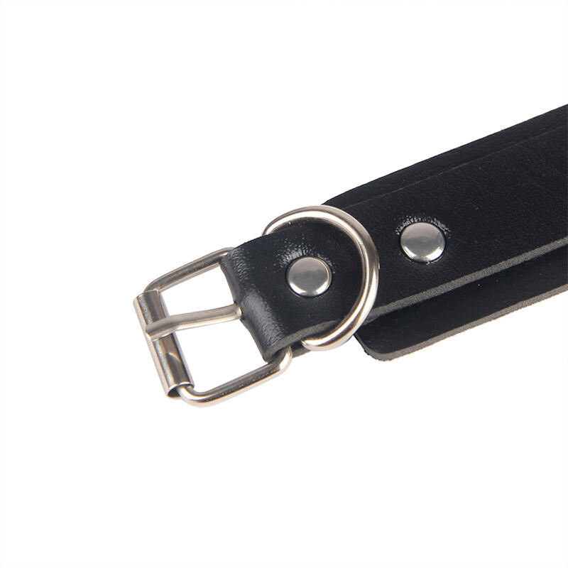 Subblime953690 Handcuffs With Bondage Belt Black One Size | Niks.fi verkkokauppa