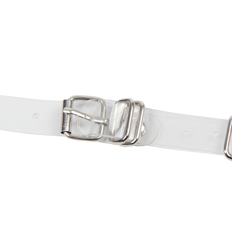 Subblime953737 Chest Harness With Rings And Chains Silver One Size | Niks.fi verkkokauppa