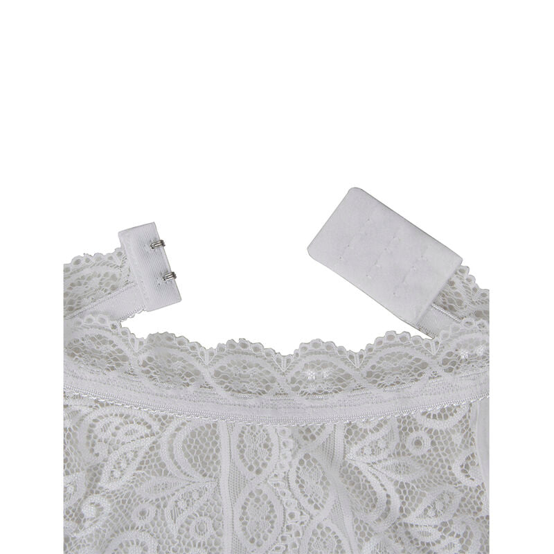 Subblime953867 Lace Bodysuit White L/Xl | Niks.fi verkkokauppa