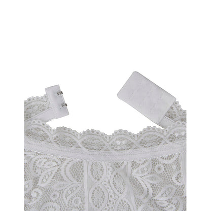 Subblime953867 Lace Bodysuit White L/Xl | Niks.fi verkkokauppa
