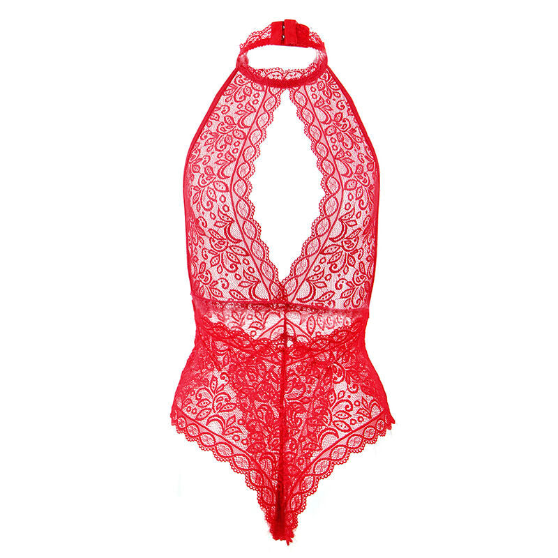 Subblime953874 Open Cup Bodysuit Red S/M | Niks.fi verkkokauppa