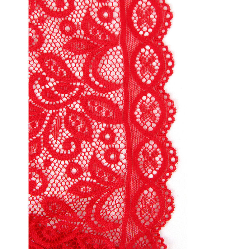 Subblime953874 Open Cup Bodysuit Red S/M | Niks.fi verkkokauppa