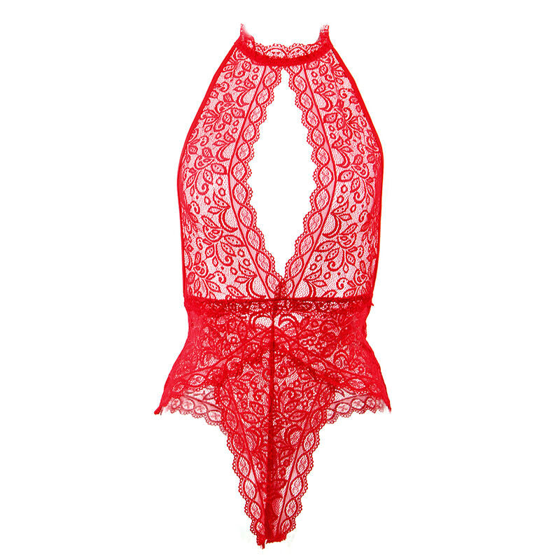 Subblime953874 Open Cup Bodysuit Red S/M | Niks.fi verkkokauppa