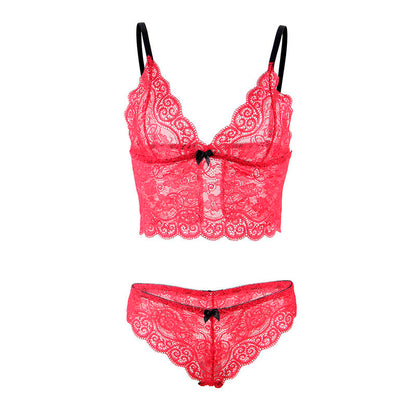 Subblime953904 Silk And Lace Nightgown + Panties Red L/Xl | Niks.fi verkkokauppa