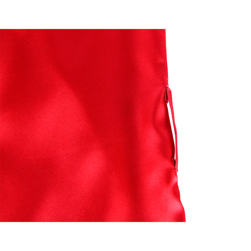 Subblime954017 Lace Sheer Back Camisole + Thong Red/Black S/M | Niks.fi verkkokauppa
