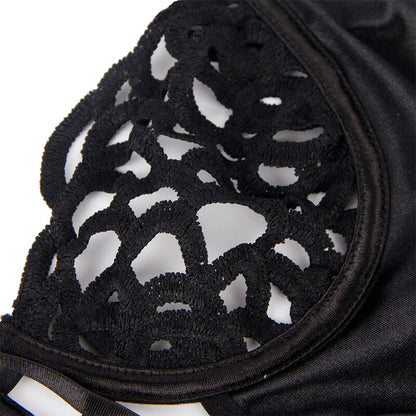 Subblime954055 Sexy Lace Bodysuit Black S/M | Niks.fi verkkokauppa