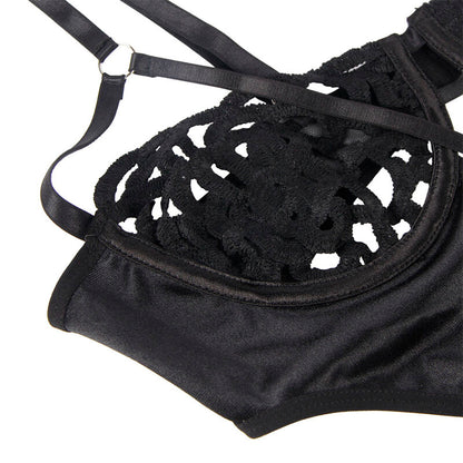 Subblime954055 Sexy Lace Bodysuit Black S/M | Niks.fi verkkokauppa