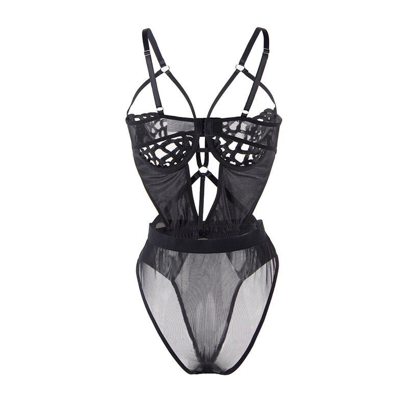 Subblime954055 Sexy Lace Bodysuit Black S/M | Niks.fi verkkokauppa