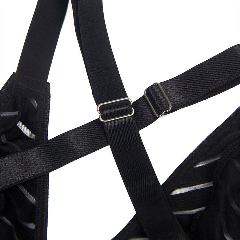 Subblime954147 Body With Garter Belt Black S/M | Niks.fi verkkokauppa