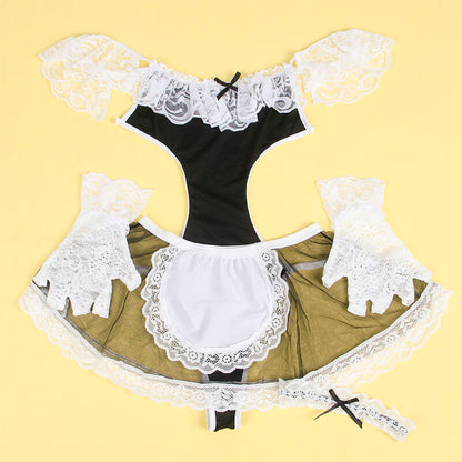 Subblime954314 Sexy Maid Costume Black/White L/Xl | Niks.fi verkkokauppa