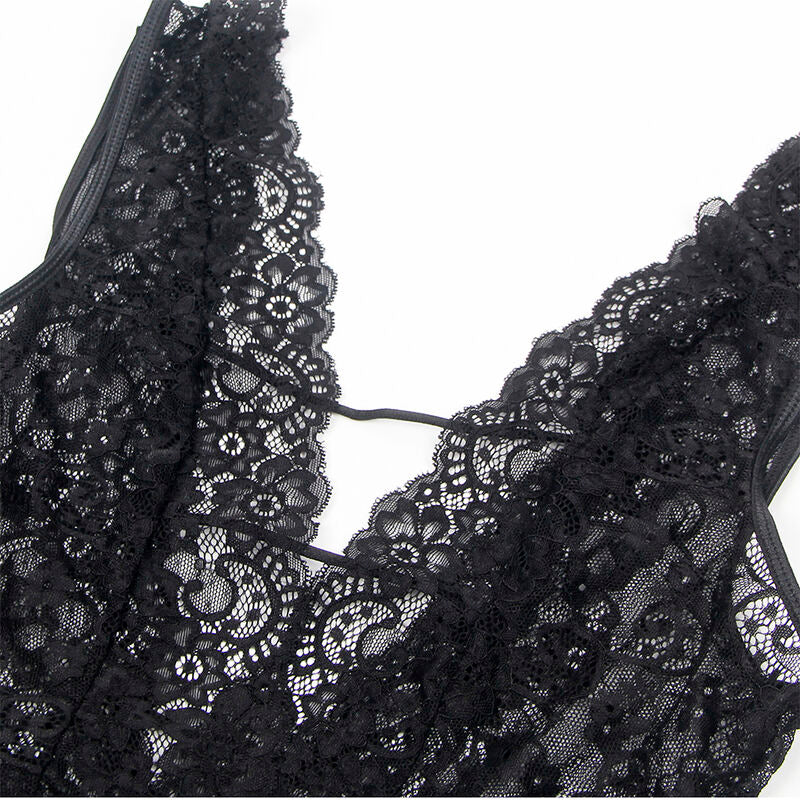 Subblime954390 Sexy Body With Garter Belt Black L/Xl | Niks.fi verkkokauppa