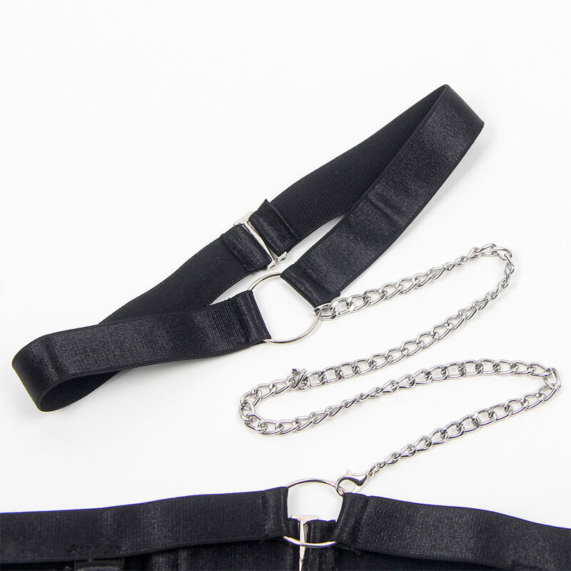 Subblime954390 Sexy Body With Garter Belt Black L/Xl | Niks.fi verkkokauppa