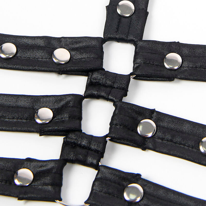 Subblime954406 Leather Bondage Dress Black S/M | Niks.fi verkkokauppa