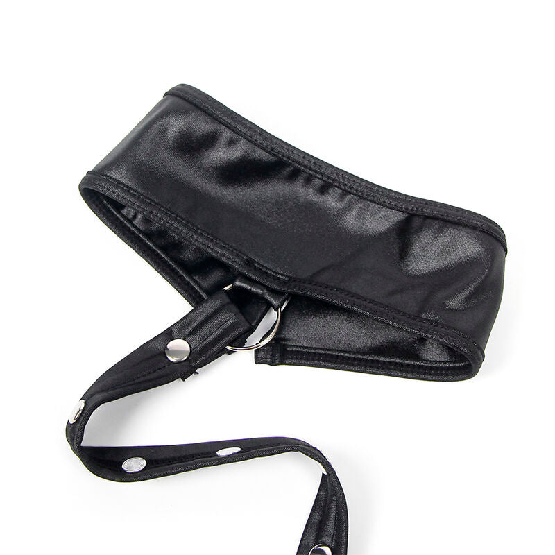 Subblime954406 Leather Bondage Dress Black S/M | Niks.fi verkkokauppa