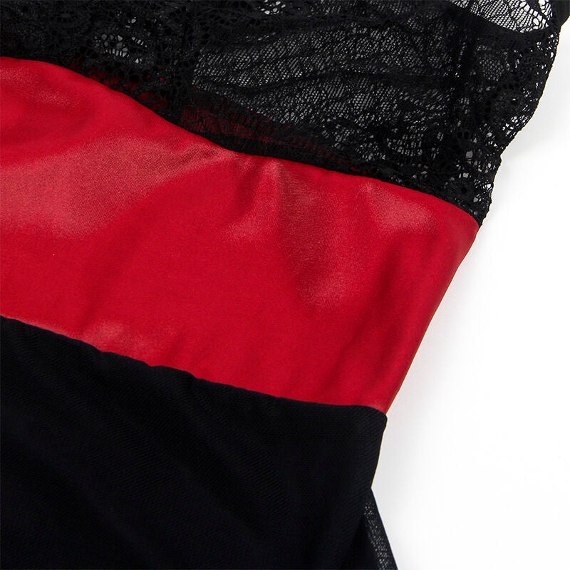 Subblime954437 Lace Bondage Dress Black L/Xl | Niks.fi verkkokauppa