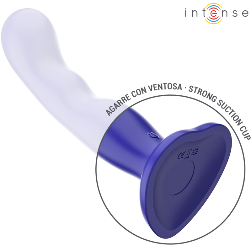 Intenseshorty Vibrator With Suction Cup Blue Remote Control | Niks.fi verkkokauppa