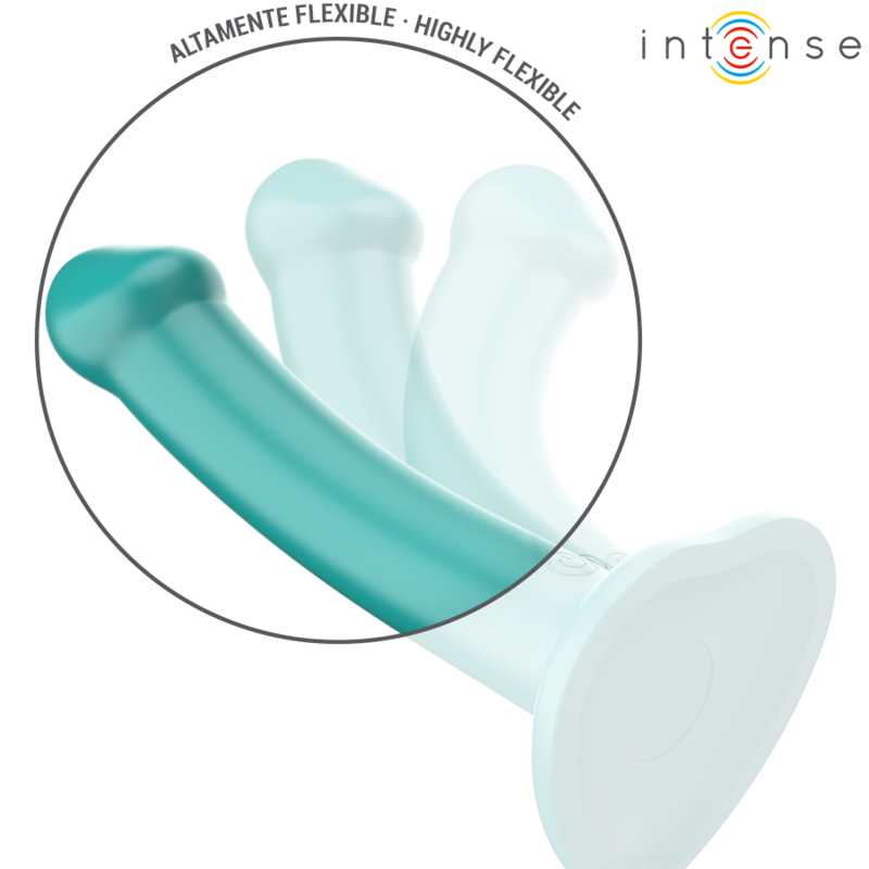 Intensekatie Vibrator With Suction Cup 10 Vibrations Blue Remote Control | Niks.fi verkkokauppa