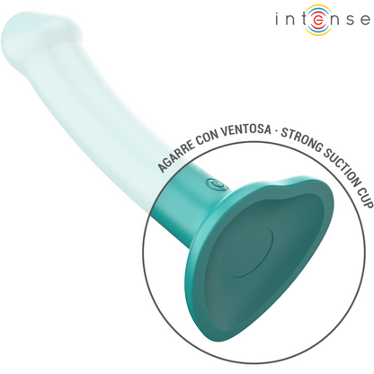 Intensekatie Vibrator With Suction Cup 10 Vibrations Blue Remote Control | Niks.fi verkkokauppa
