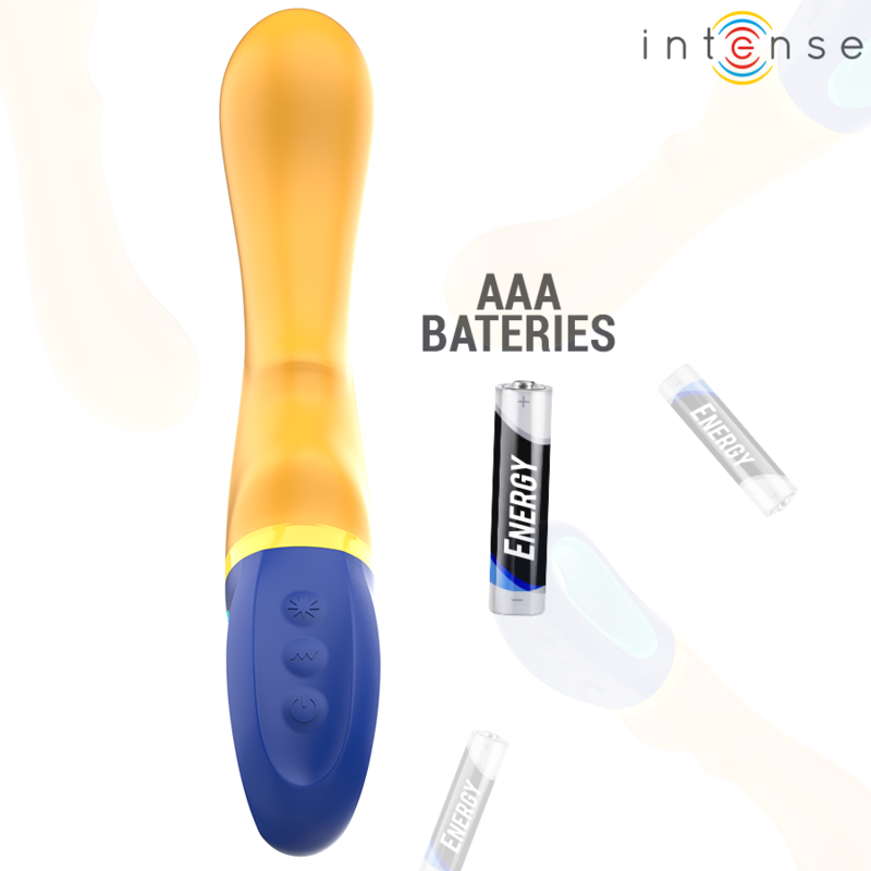 Intenseshaggy G-Spot Vibrator Yellow | Niks.fi verkkokauppa