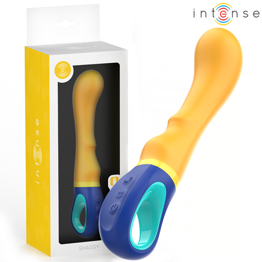 Intenseshaggy G-Spot Vibrator Yellow | Niks.fi verkkokauppa