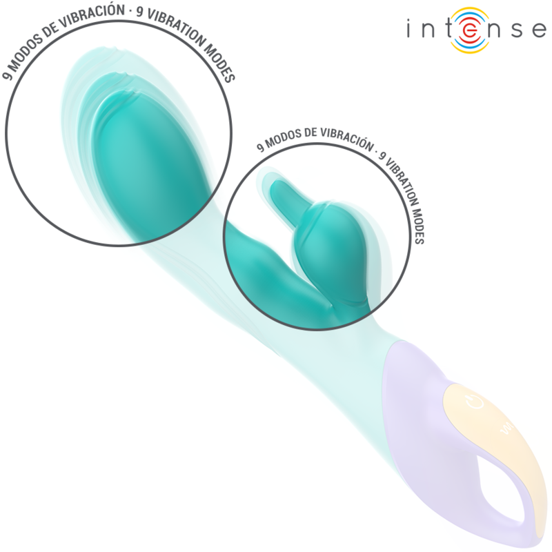 Intensefred Rabbit Vibrator Blue | Niks.fi verkkokauppa