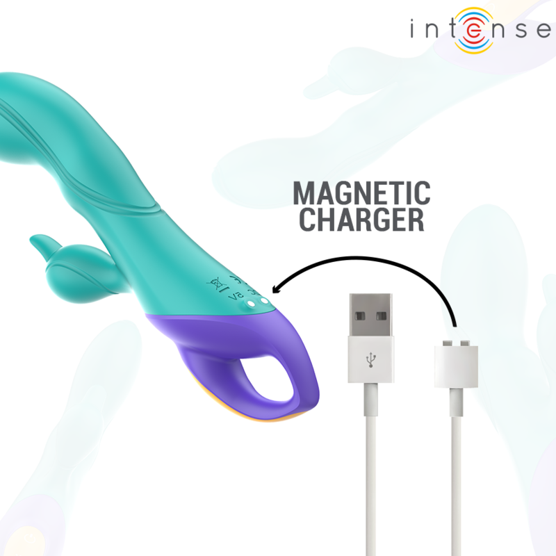 Intensefred Rabbit Vibrator Blue | Niks.fi verkkokauppa