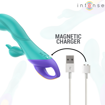 Intensefred Rabbit Vibrator Blue | Niks.fi verkkokauppa