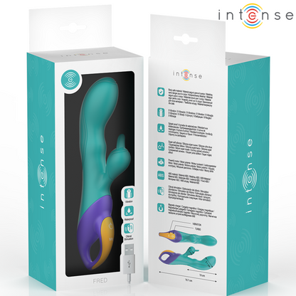 Intensefred Rabbit Vibrator Blue | Niks.fi verkkokauppa