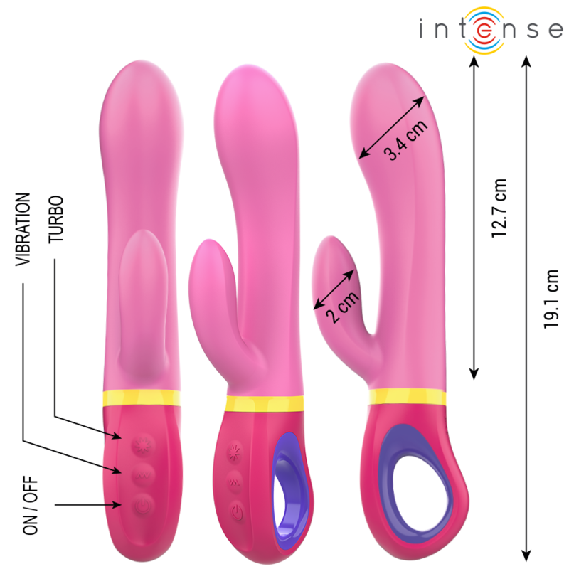 Intensedaphne Pink Rabbit Vibrator | Niks.fi verkkokauppa