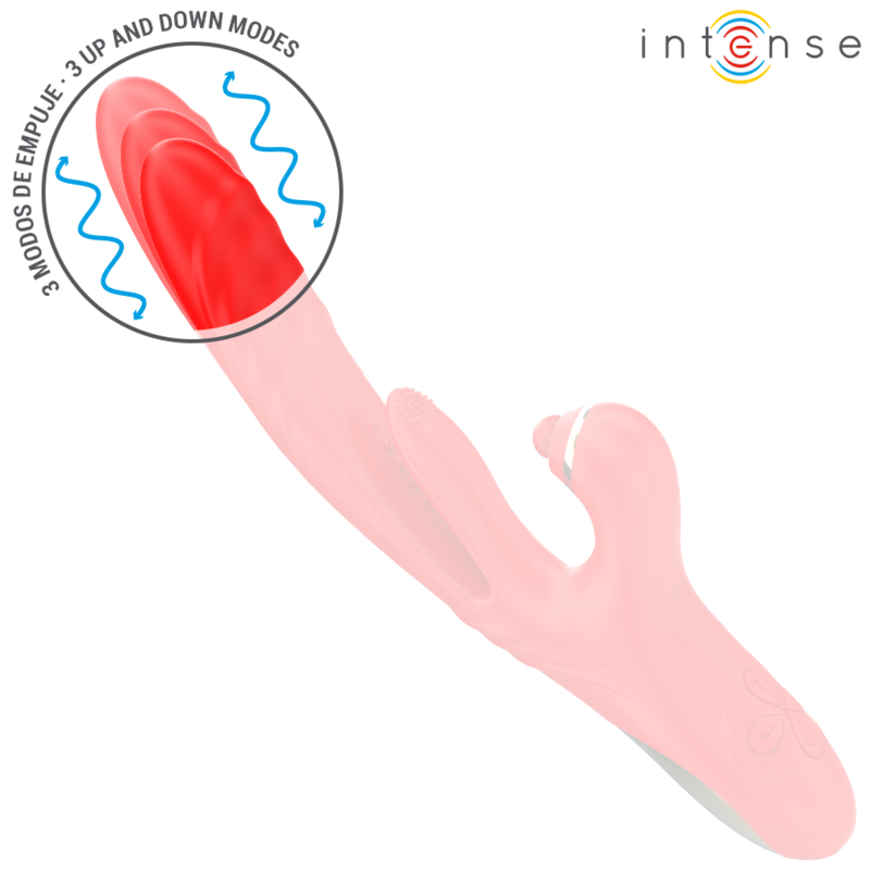 Intenserosalia Multifunction Vibrator 3 In 1 Red | Niks.fi verkkokauppa