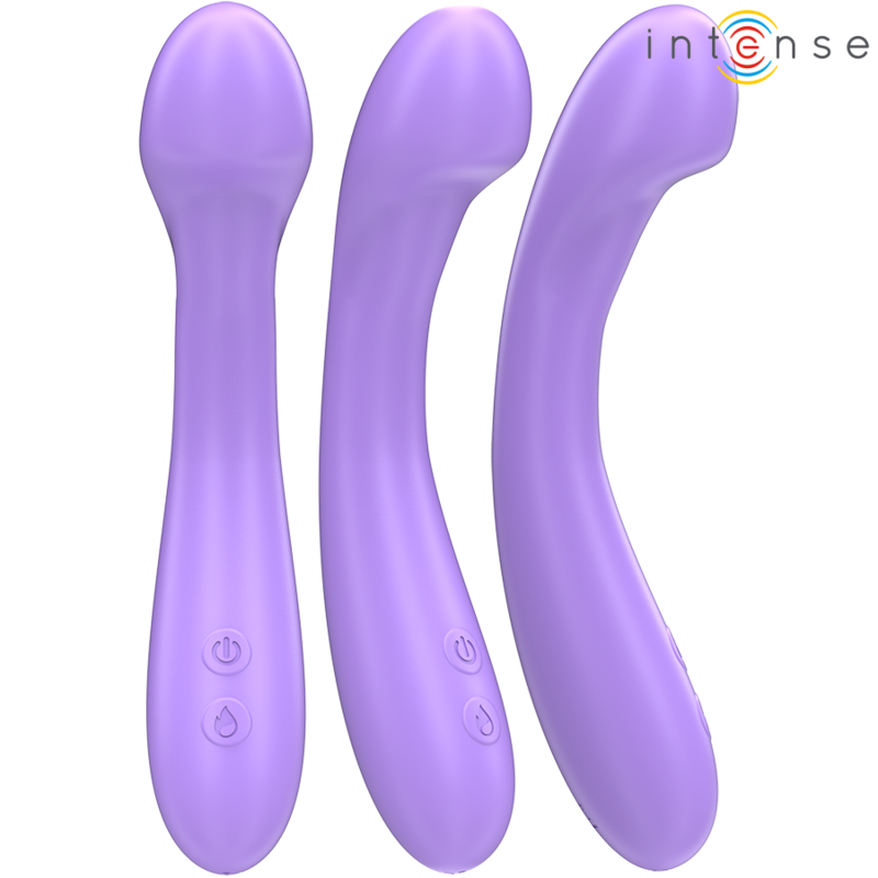 Intensebecky Vibrator 19 Cm Heatable 7 Vibrations Purple | Niks.fi verkkokauppa