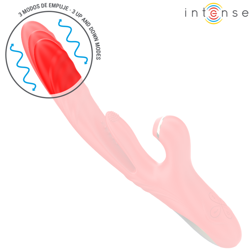Intensekarol Multifunction Vibrator Thrust & Stimulation & Stimulating Waves Red | Niks.fi verkkokauppa
