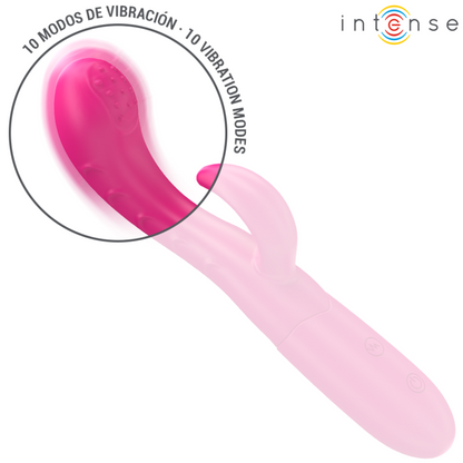 Intenseamara Vibrator With Stimulating Tongue 10 Vibrations Pink | Niks.fi verkkokauppa