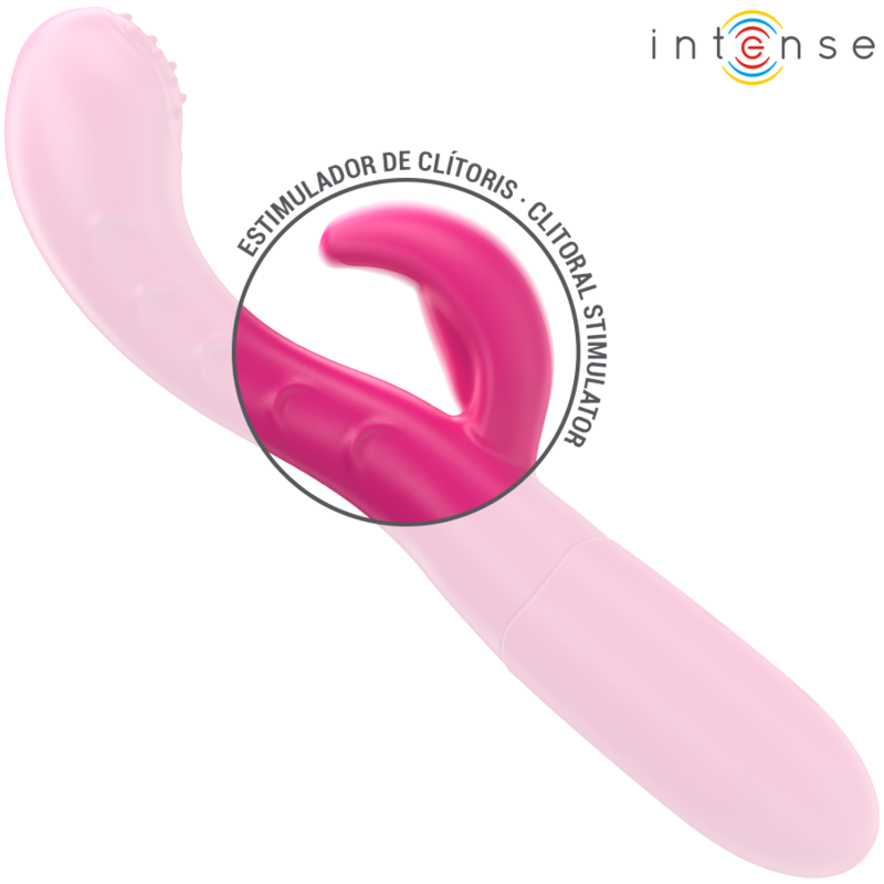 Intenseamara Vibrator With Stimulating Tongue 10 Vibrations Pink | Niks.fi verkkokauppa