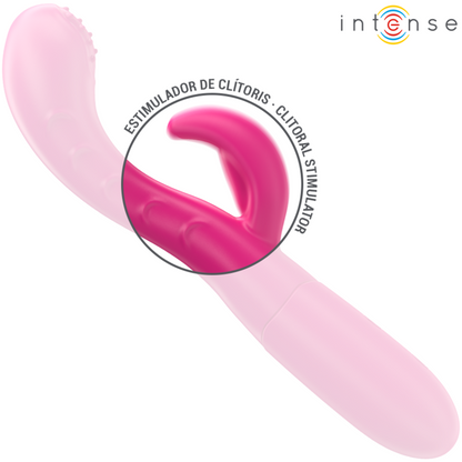 Intenseamara Vibrator With Stimulating Tongue 10 Vibrations Pink | Niks.fi verkkokauppa