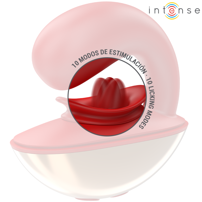 Intensemariah Vibrator & Stimulator In U Shape 10 Vibrations Red | Niks.fi verkkokauppa