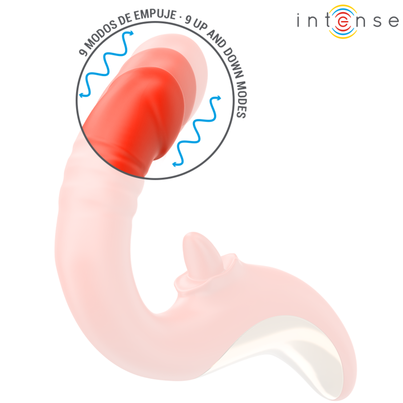 Intensepaulina Vibrator And Stimulator In U Shape Red | Niks.fi verkkokauppa