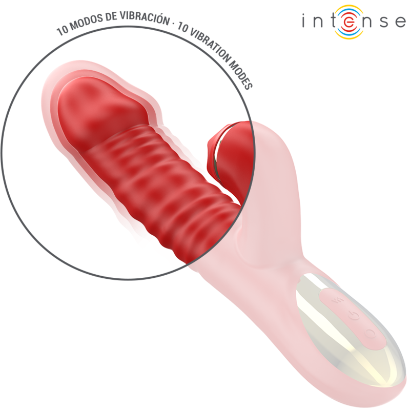 Intensethalia Vibration & Thrust & Tapping Red | Niks.fi verkkokauppa
