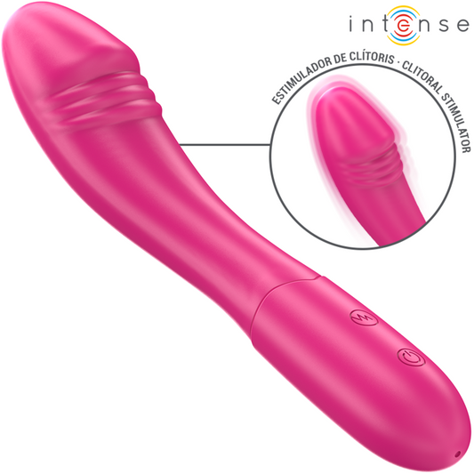 Intensebelinda Vibrator 19 Cm Flexible 10 Vibrations Pink | Niks.fi verkkokauppa