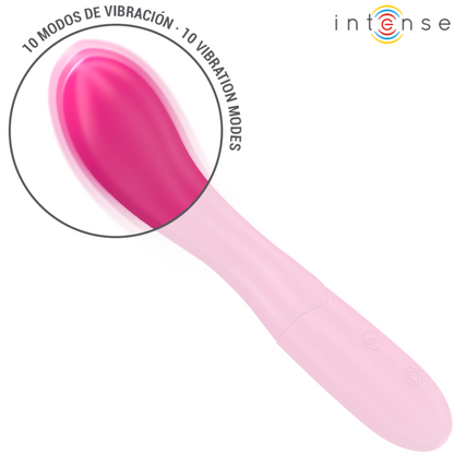 Intenselisette Vibrator 19 Cm Flexible 10 Vibrations Pink | Niks.fi verkkokauppa