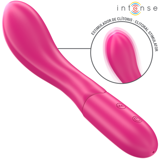 Intenselisette Vibrator 19 Cm Flexible 10 Vibrations Pink | Niks.fi verkkokauppa