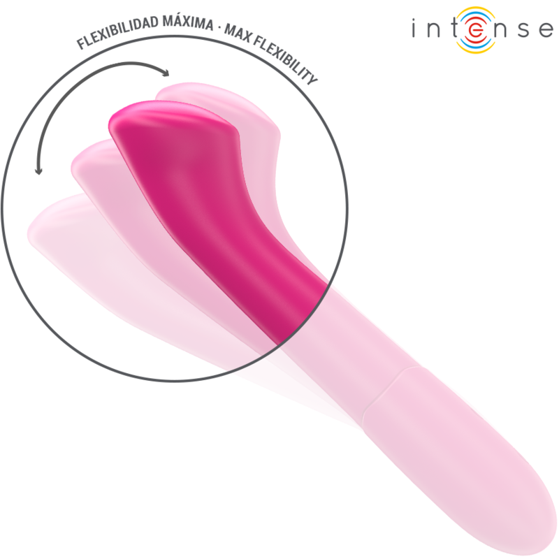 Intensepaty Vibrator 19 Cm Flexible 10 Vibrations Model 2 Pink | Niks.fi verkkokauppa