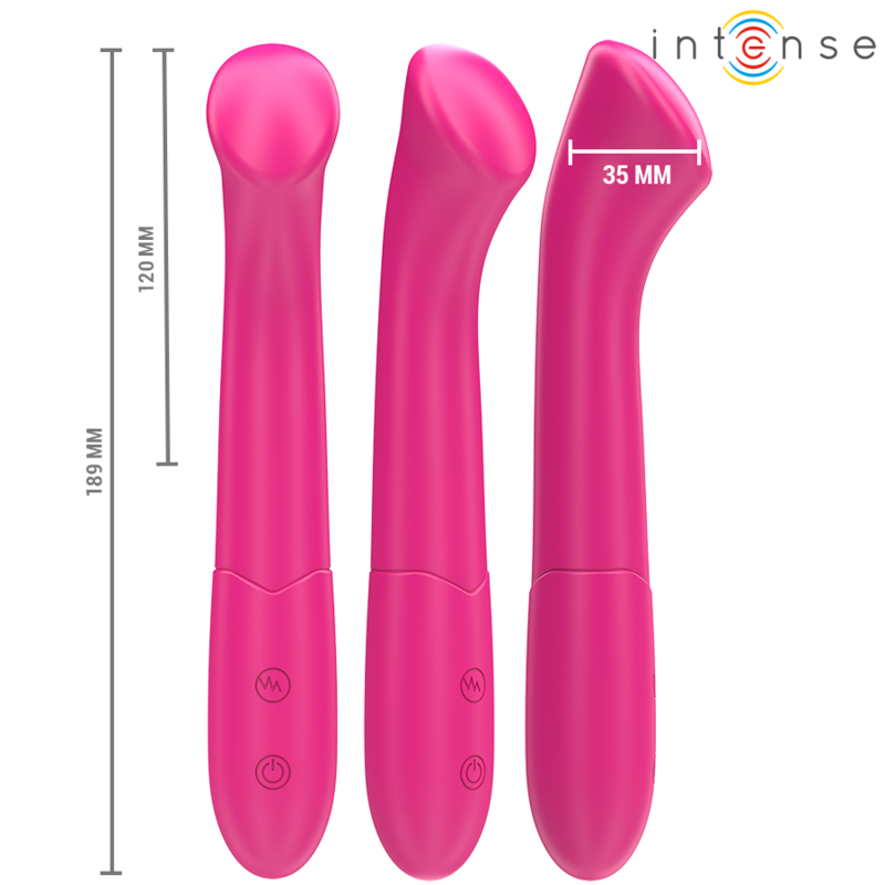 Intensepaty Vibrator 19 Cm Flexible 10 Vibrations Model 2 Pink | Niks.fi verkkokauppa
